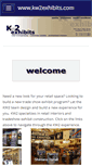 Mobile Screenshot of kw2exhibits.com