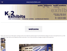 Tablet Screenshot of kw2exhibits.com